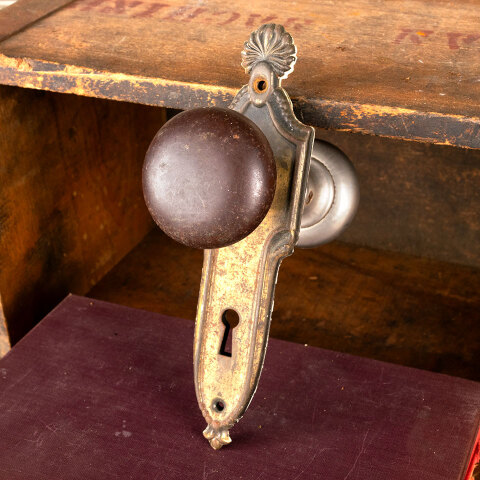 #44222 Salvaged Antique Door Hardware Set image 4