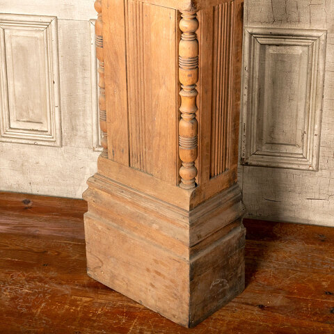 #44329 Salvaged Antique Carved Wood Pilaster image 4