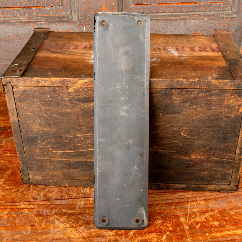 #44836 Antique Corbin Door Push Plate Hardware image 2