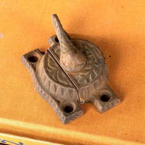#44911 Antique Window Sash Lock Hardware image 5