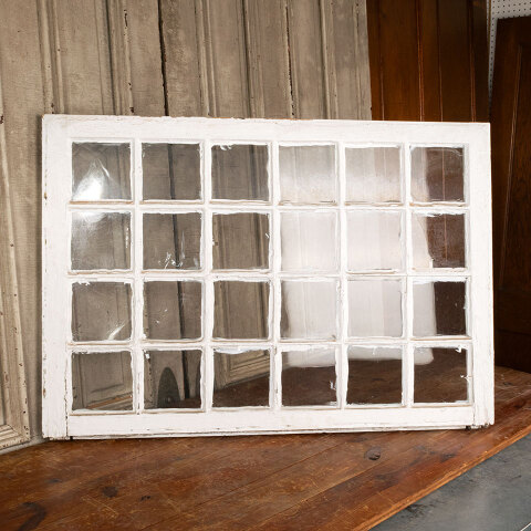 #45108 Antique Salvaged Divided Lite Window Sash image 5