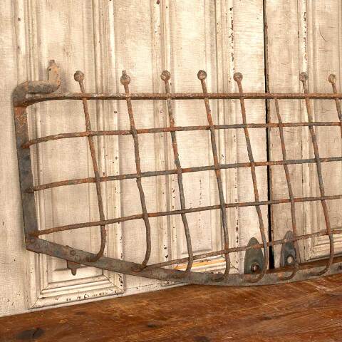 #45713 Antique Wrought Iron Window Grate Cover image 3