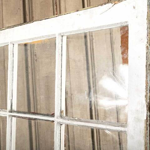 #46385 Antique Divided 9 Lite Wood Window Sash image 5