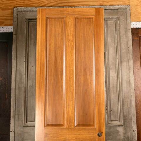 #46527 32x96 Salvaged Interior 4 Panel Wood Door image 2