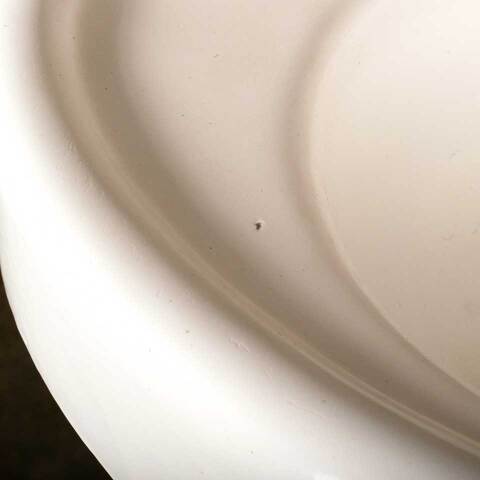 #46609 Antique Cast Iron Bathroom Pedestal Sink image 5