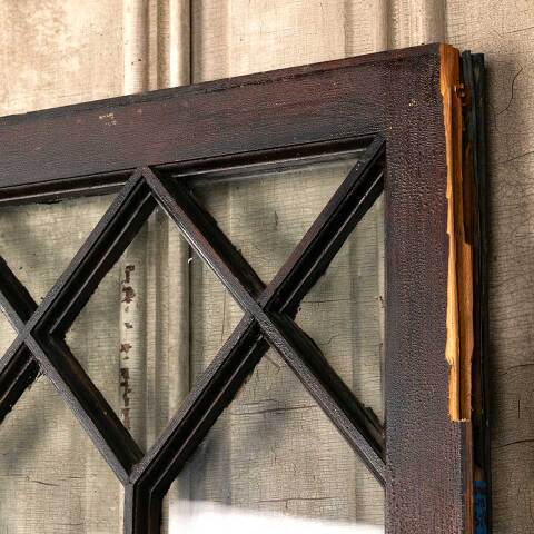 #46660 32x33 Antique Divided Lite Wood Window image 6