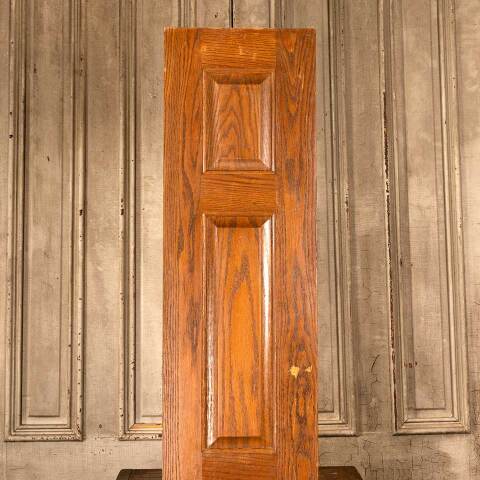 #46886 15x80 Salvaged 3 Panel Oak Interior Door image 5
