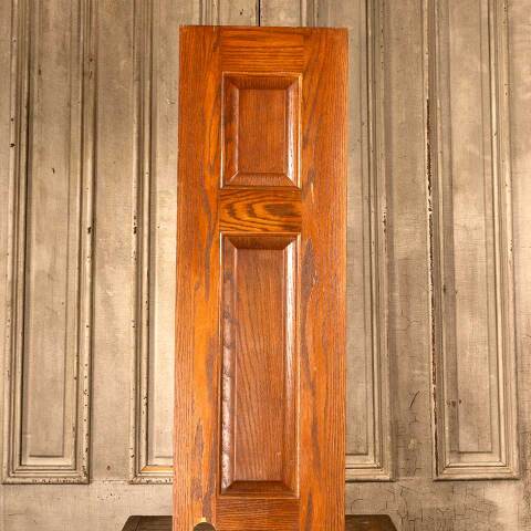 #46888 15x80 Salvaged 3 Panel Oak Interior Door image 5