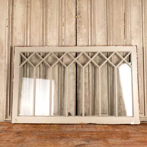 #46954 Salvaged Antique Divided Lite Wood Window image 5