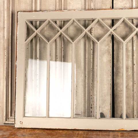 #46954 Salvaged Antique Divided Lite Wood Window image 6