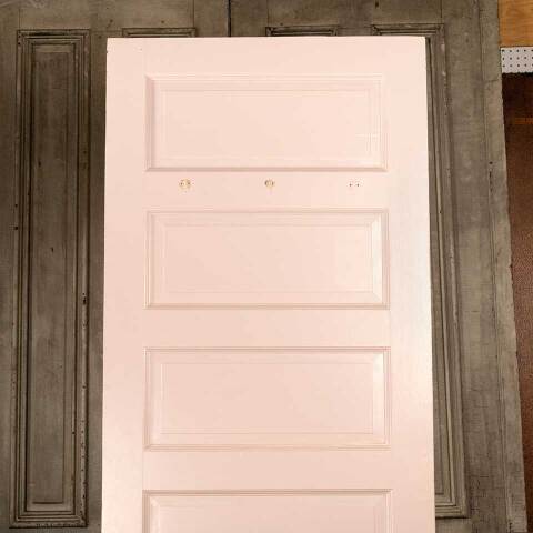 #47085 32x89 Antique 6 Panel Wood Interior Door image 2