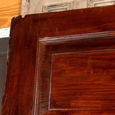 #47524 30x76 Antique 5 Panel Pine Interior Door image 4