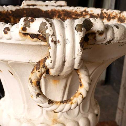 #47614 Cast Iron Garden Planter Urn on Pedestal image 5