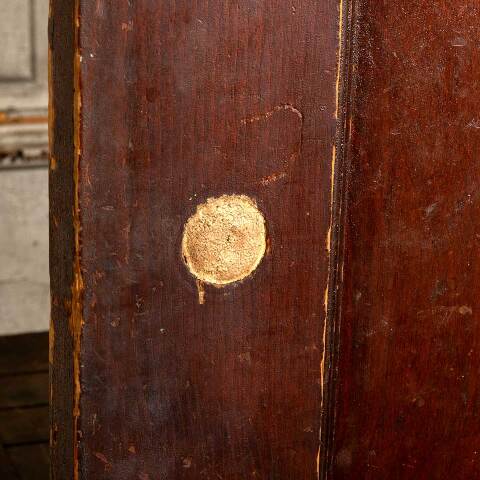 #48059 30x77 Antique 2 Panel Pine Interior Door image 7