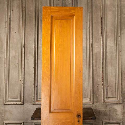 #48560 17x79 Antique 2 Panel Wood Interior Door image 2