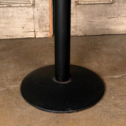 #50028 Square Wood & Metal Bistro Table image 3