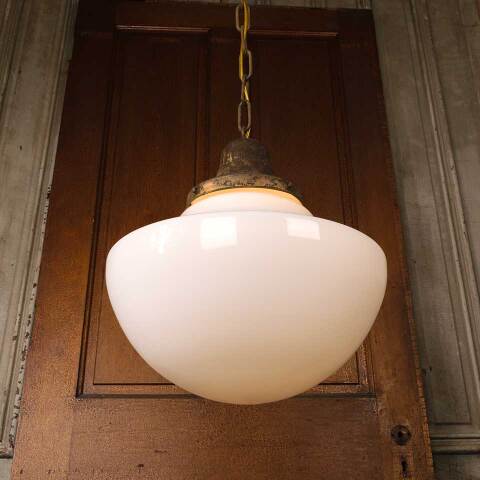 #50042 Antique Schoolhouse Globe Pendant Light image 5