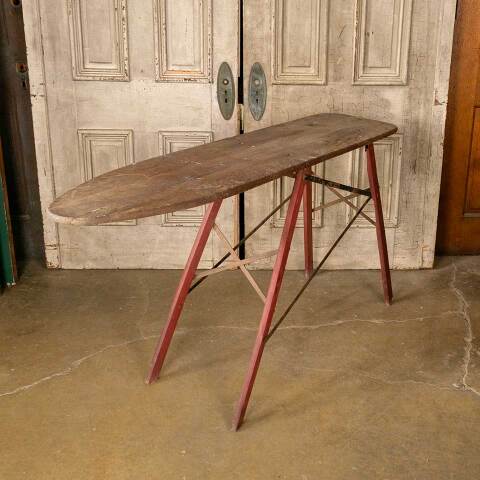 #50235 Antique Folding Wood Ironing Board image 4