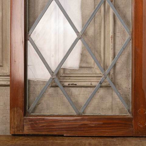#50409 Antique Leaded Glass Casement Windows image 2