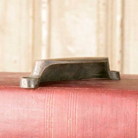 #50544 Antique Cast Iron Drawer Bin Pull Hardware image 4