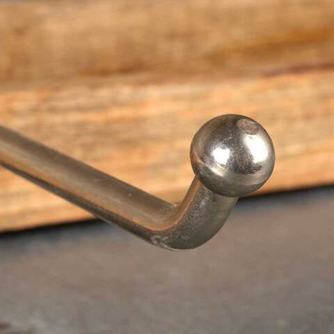 #50610 15" Vintage Chrome Finish Garment Hook image 6