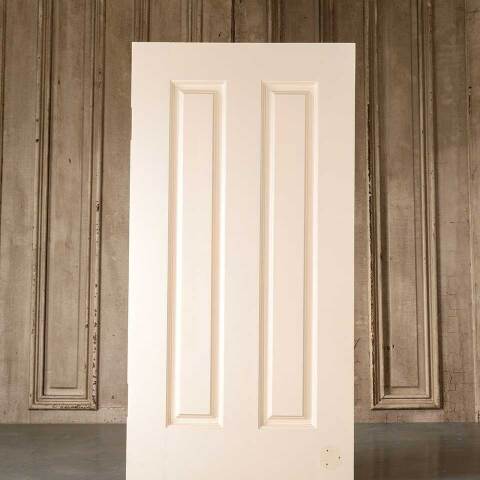 #51270 24x80 Salvaged 4 Panel Wood Interior Door image 2
