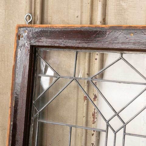 #51778 Salvaged Antique Leaded Glass Window image 4