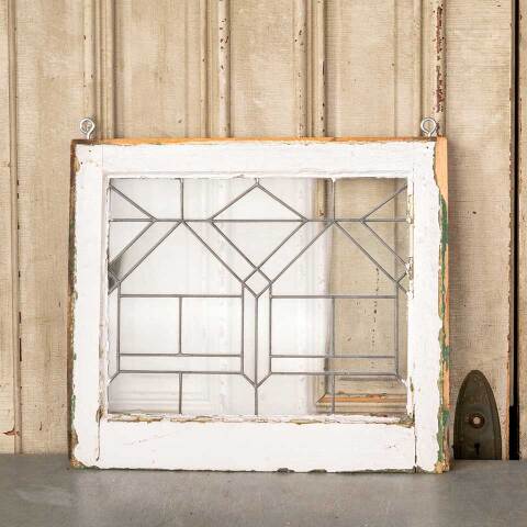 #51778 Salvaged Antique Leaded Glass Window image 5