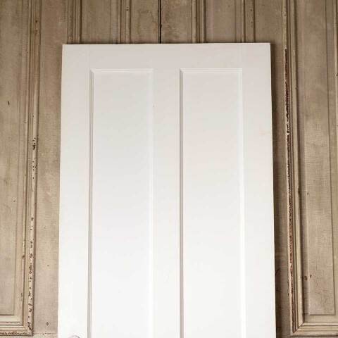#52065 32x79 Salvaged Antique 2 Panel Interior Door image 2