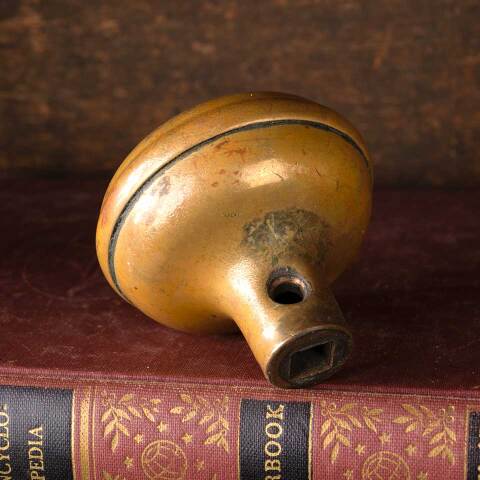 #52603 Antique Brass Egg & Dart Doorknob Hardware image 4