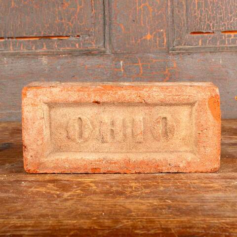 #52765 Salvaged Vintage OHIO Pattern Paver Brick image 3