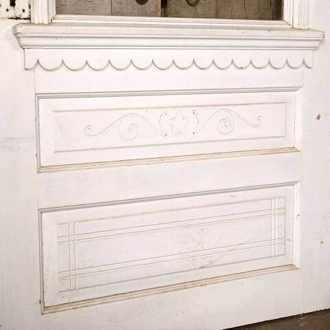 #53226 34x79 Victorian Half Lite Wood Entry Door image 4