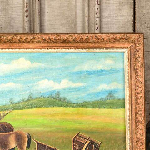 #53892 Original Pastoral Painting by Frank R. Sammet image 2