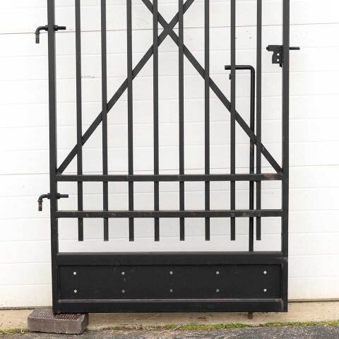 #53953 39x82 Large Salvaged Iron Gate image 7
