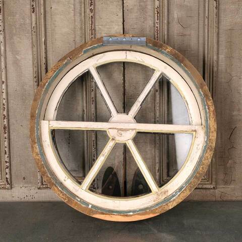 #53981 26" Antique Round Divided Lite Window image 6