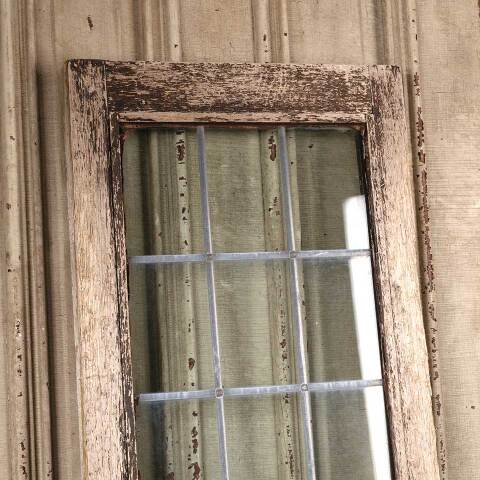 #54121 18x35 Antique Leaded Glass Window image 2