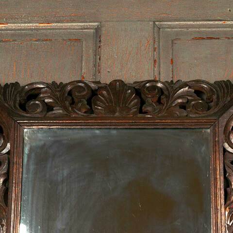 #54125 24x32 Ornate Carved Wood Wall Mirror image 6