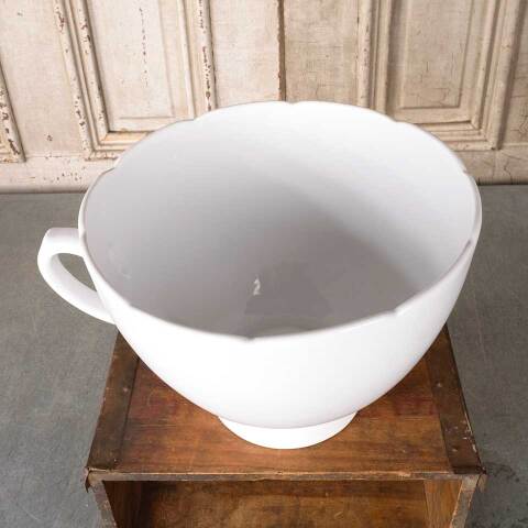 #54393 Oversized Ceramic Tea Cup Planter image 2