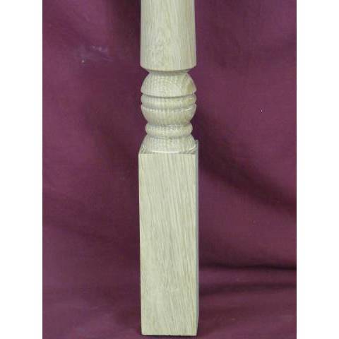 #5813 Turned Oak Stair Baluster image 5