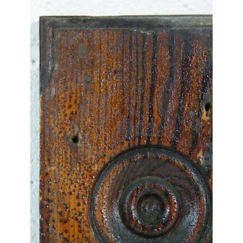 #6647 Oak Rosette Trim Block image 3