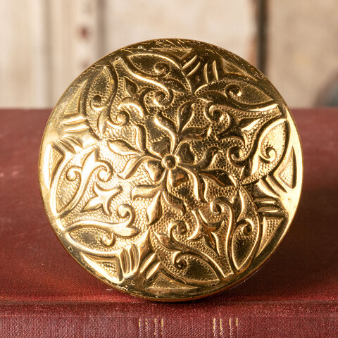 #6895 Antique Lockwood Single Bronze Doorknob image 3