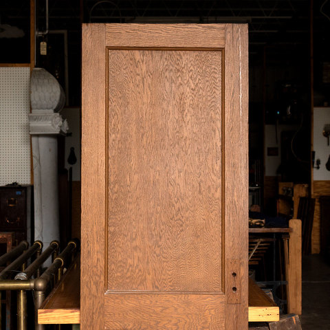 #7810 30x83 2 Panel Oak Interior Door image 2
