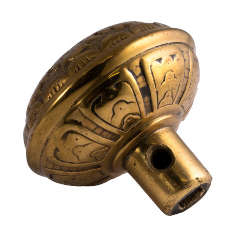 #8177 Antique Brass Norwalk Doorknob image 2